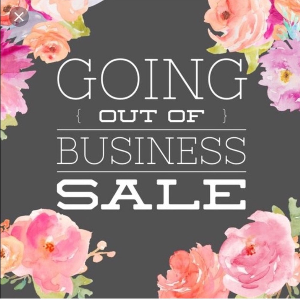 CLOSING UP SHOP!